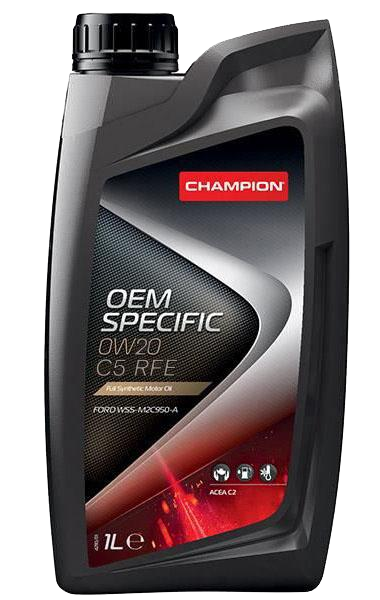 Моторное масло Champion OEM Specific 0W20 C5 RFE, 1л